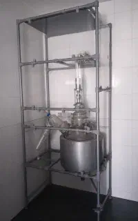 راکتور شیشه ای کامل ۵۰ لیتری