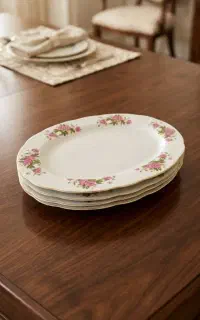 دیس بزرگ گل سرخ /اصل ژاپن ۴ عدد
