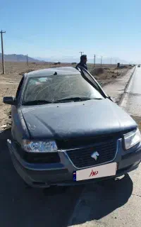 فروش سمند ef7 99 بنزینی تصادفی