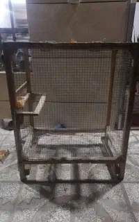 قفس چوبی
