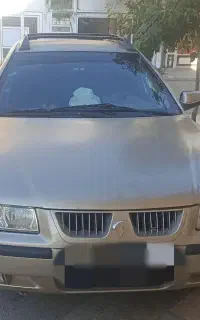 سواری سمند بژ 84