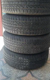 فروش چهار حلقه لاستیک بارز ۱۸۵/۶۵R14 با رینگ شرکتی