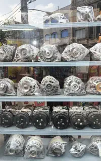 کمپرسور کولر.دینام،استارت،ECUاستوک