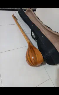 ساز سه تار نو با کاور محکم و کتاب اموزشی