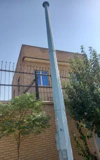 برج نور دکل ۹ متری پایه دوربین ۹ متری