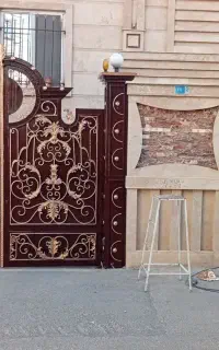 نقاشی ساختمان قره باغی