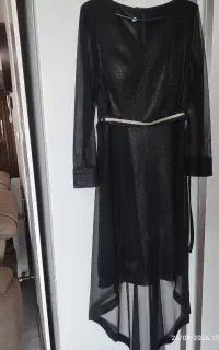 لباس مجلسی ماکسی دنباله دار بسیار شیک و زیبا نو