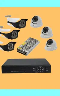 دوربین مداربسته  پک کامل /پلاکخوان- برد۴۶۵۳ +هارد