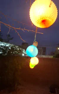ریسه لامپی رنگی