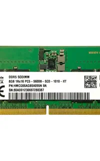 رم ۸ گیگ لپتاپ ddr5 مدل hynix باس ۵۶۰۰