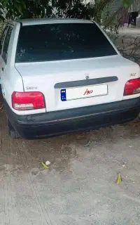 ماشین پراید مدل 98بدون رنگ