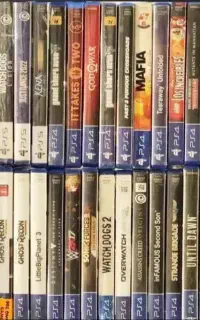 خرید و فروش و اجاره و معاوضه انواع دیسک ps4 و ps5