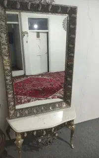 آینه کنسول وساعت