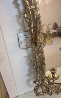 سرویس برنز... میز ساعت دیواری اینه