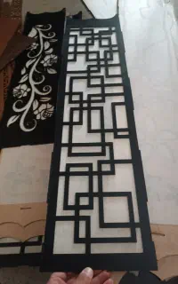 تکه های آباژور چوبی