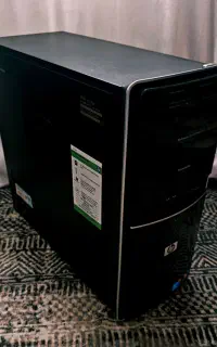 کامپیوتر Hp  همراه با مانیتور و کبیورد