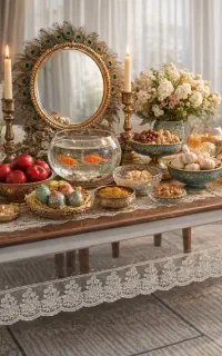 رومیزی شفاف وظریف