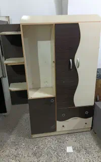 کمد لباسی سرویس خواب دونفره گاز شیشه ای و....