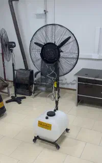 پنکه مه پاش مخزن دار و کنترل دار صنعتی
