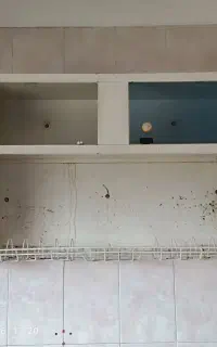 کابینت تک سینک  با آبچکان و کابینت روگازی