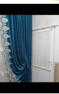 والان مخمل ترک آبی / قیمت مناسب