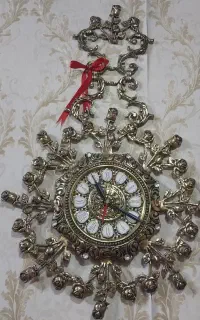 ساعت دیواری برنز