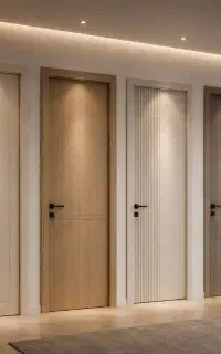 درب و چهارچوب بدون روکش
