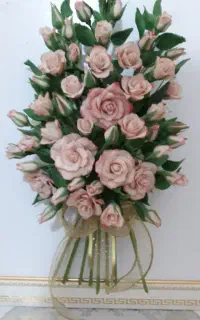 تابلو گل چینی
