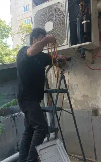 تعمیرات انواع  کولر، پکیج، یخچال و لباسشویی