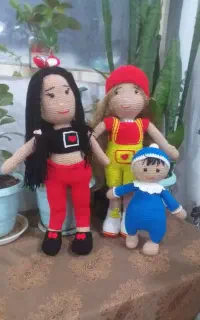 عروسک بافتنی