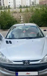 206 تیپ دو مدل ۸۲ بسیار خوش روخ و سالم