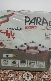 قابلمه تفلون نو با کارتون