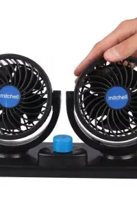 پنکه فندکی خودرو دوقلو