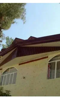 نصب شیروانی. سقف شمالی