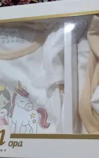 ست پنج تکه سایز ۱ دخترانه (۳ تا۶ماه)