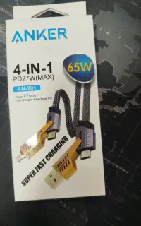 کابل چهارکاره اورجینال ANKER