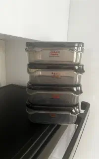 ظروف نگهدارنده پلاستیکی 4 عددی