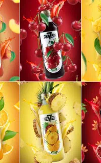 آبمیوه شیشه ای