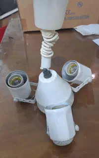 هلدر و چراغ آویز  ۳ شعله