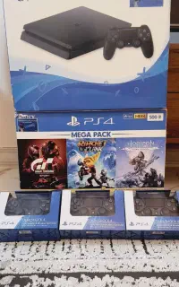 ps4 slim 500G اکانتی ۲دسته