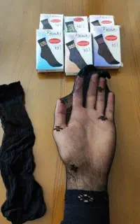 ساق دست و جوراب سه ربع