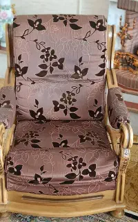 مبل راحتی بدنه چوب مدل اطلس تولید اطلس چوب هفت