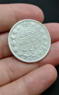 سکه دوقران سلطان احمد نقره
