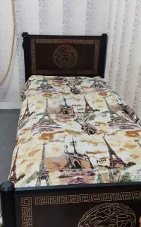 دو عدد تخت یکنفره باکس‌دار