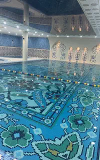 اجرای صفر تا صد استخر سرامیک کاری سیمان آبندی