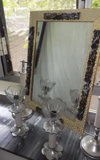 آینه شمعدان