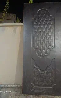 درب چوبی