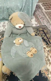 دو عدد کریر رختخواب نوزاد دو دس تمیز و شیک،سالم