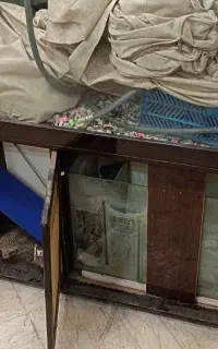 اکواریوم ۱/۵ متری با لوازم