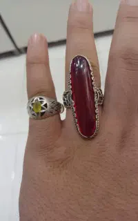 خیاطی  چهار تا انگشتر ناب توضیحات بخونید